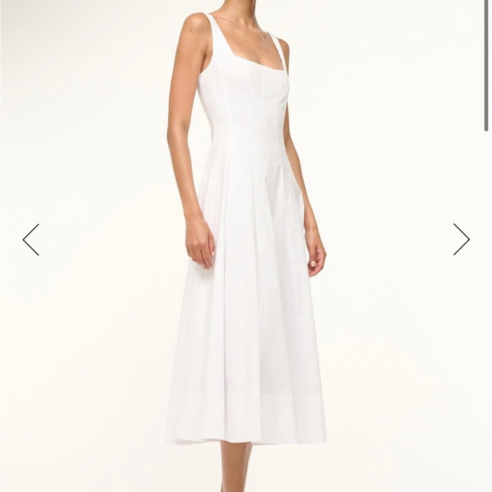 Staud Square Neck Maxi